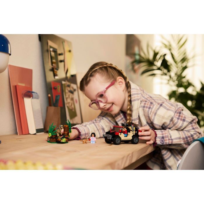 Конструктор LEGO Jurassic World Побег по бездорожью от раптора (76972) изображение 9
