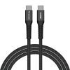 Дата кабель USB-C to USB-C 1.2m Magnetic 100W black Verbatim (31863) изображение 2