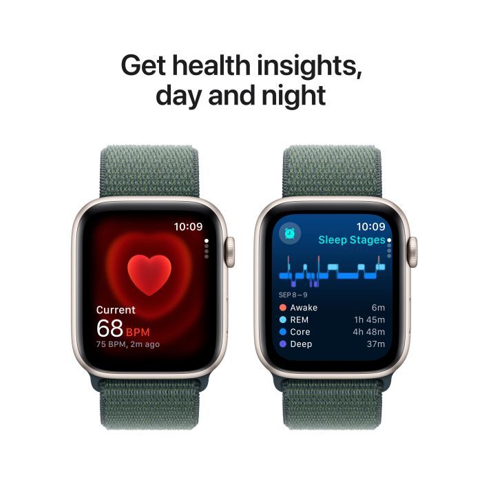 Смарт-годинник Apple Watch SE GPS + Cellular 40mm Midnight Aluminium Case with Ink Sport Loop (MXGA3QH/A) зображення 5