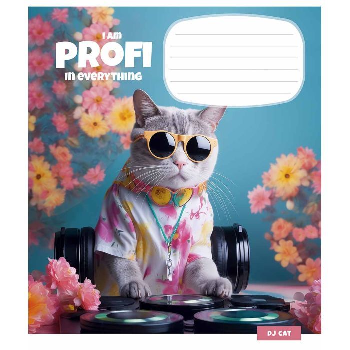 Тетрадь Школярик Girly things 12 листов косая линия (012-3282L) изображение 4
