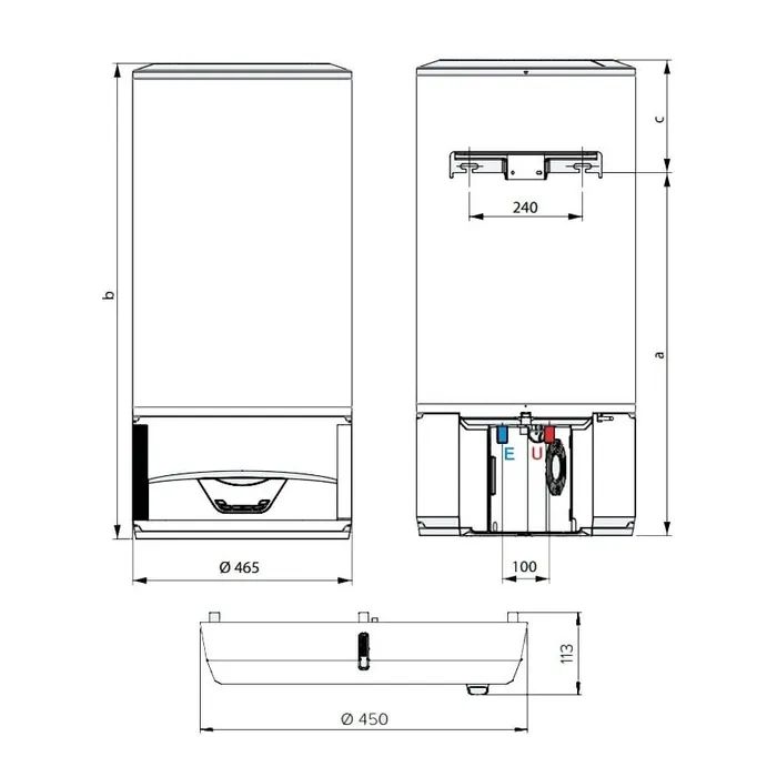 Бойлер Ariston LYDOS HYBRID WI-FI 100 (3629065) изображение 9