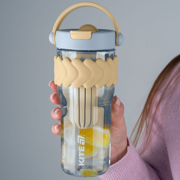 Бутылка для воды Kite 900 мл м'ятно-рожевий (K25-1231-3) изображение 7