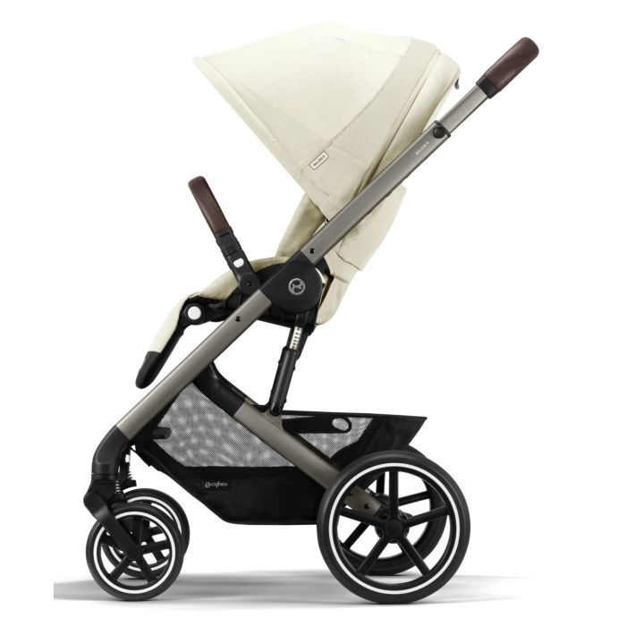 Коляска Cybex Balios S Lux TPE Seashell Beige (з бампером) (524001203) изображение 4