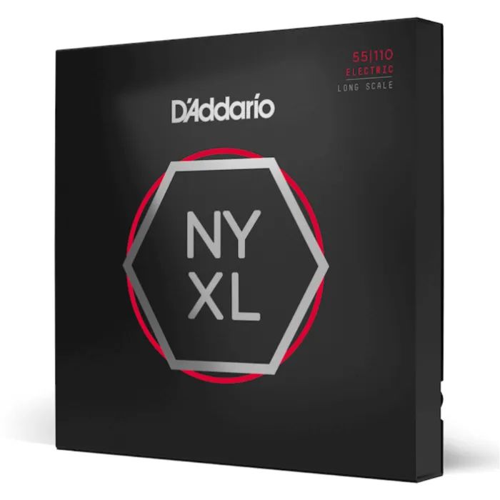 Струни для гітари D'Addario NYXL Bass Heavy (55-110) (NYXL55110) зображення 2