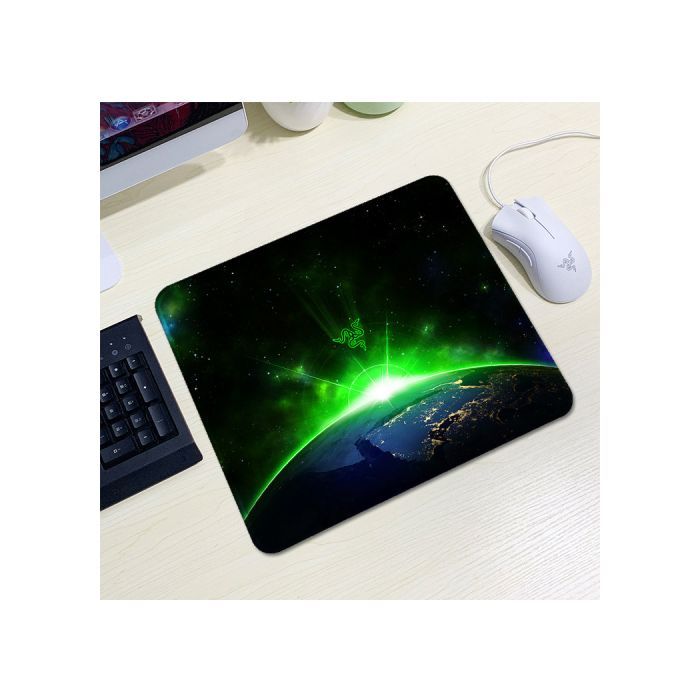 Коврик для мышки Voltronic Razer 15 Black/Green (YT-RZ15)