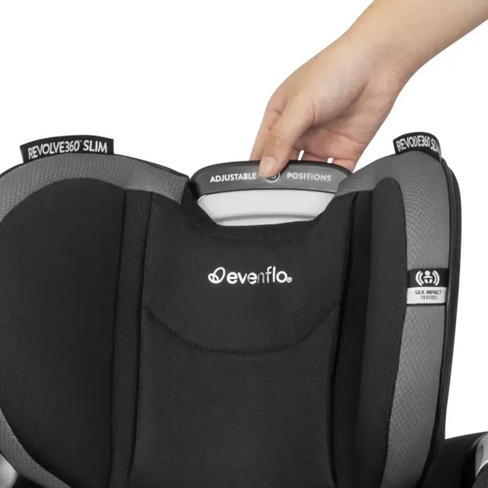 Автокресло Evenflo Gold SensorSafe Revolve 360 Slim - Obsidian Black (032884203109) изображение 10