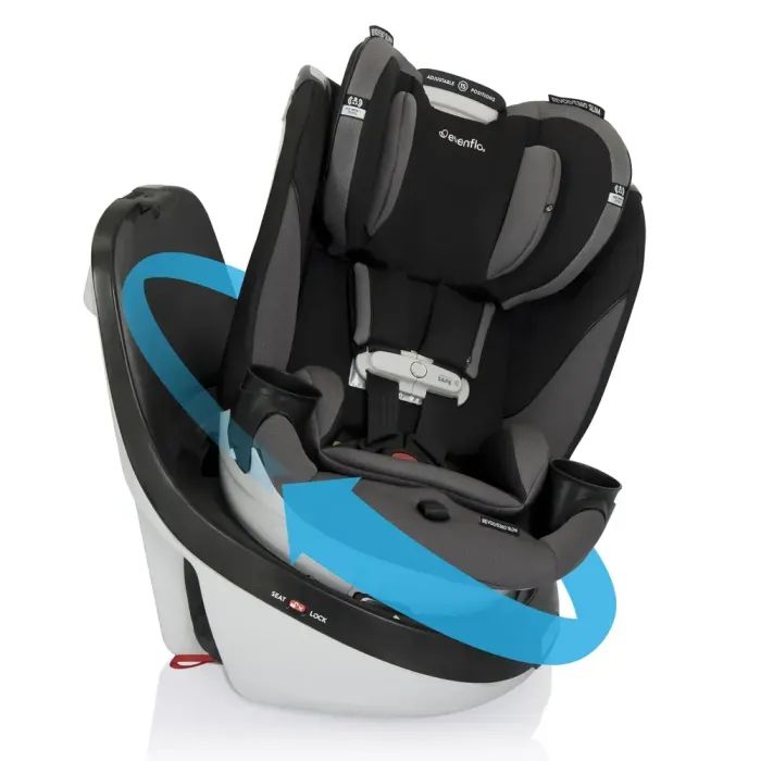 Автокресло Evenflo Gold SensorSafe Revolve 360 Slim - Obsidian Black (032884203109) изображение 5