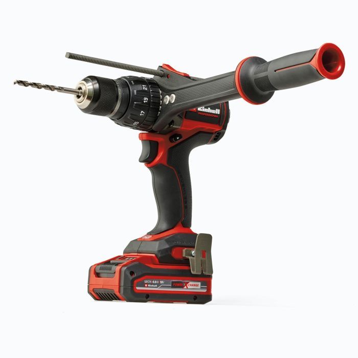 Шуруповерт Einhell Professional TP-CD 18/120 Li-i BL - Solo PXC 18V, безщеточный, ударный, 120Нм (без АКБ и ЗУ) (4514310) изображение 2