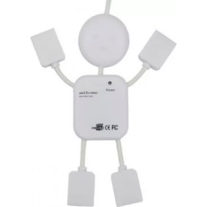Концентратор Voltronic USB 2.0 to 4xUSB man OEM (YT-HM4-W) зображення 2