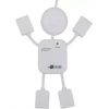 Концентратор Voltronic USB 2.0 to 4xUSB man OEM (YT-HM4-W) зображення 2