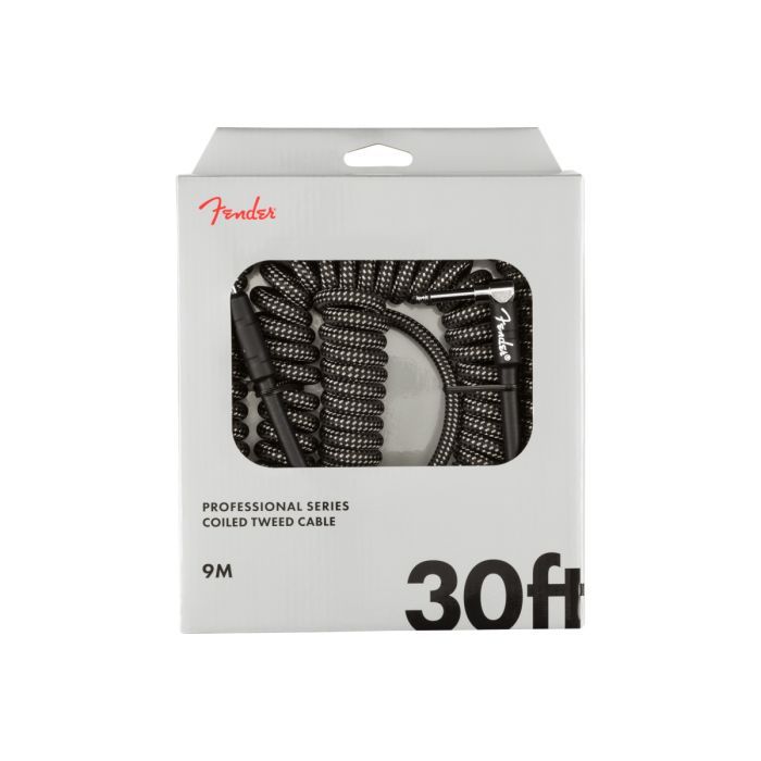 Инструментальный кабель Fender Cable Professional Series Coil 30' Gray Tweed (301772) изображение 2
