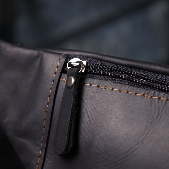 Сумка Shvigel Из натуральной кожи Черная (23120) изображение 10