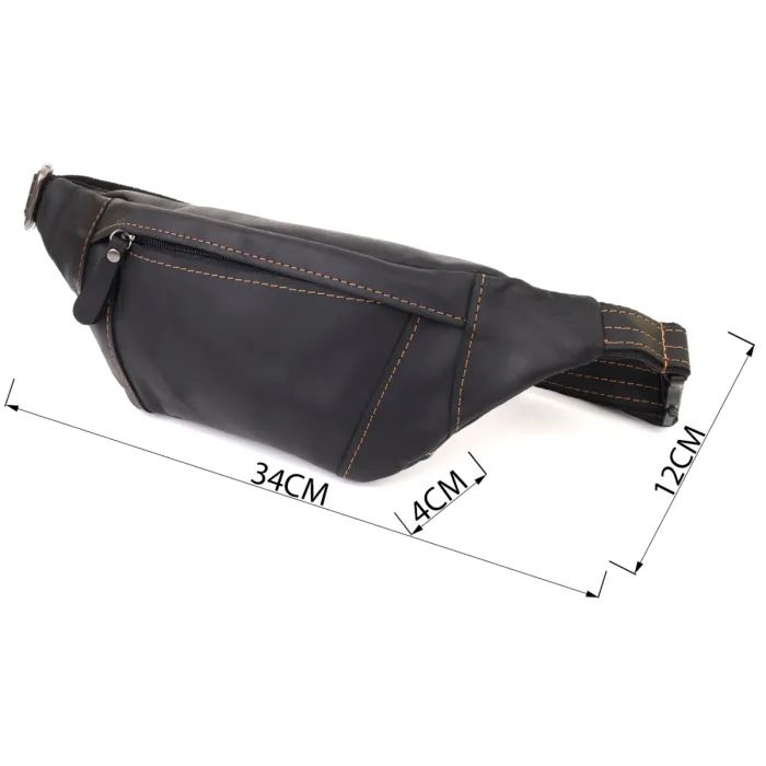 Сумка Shvigel Из натуральной кожи Черная (23120) изображение 3