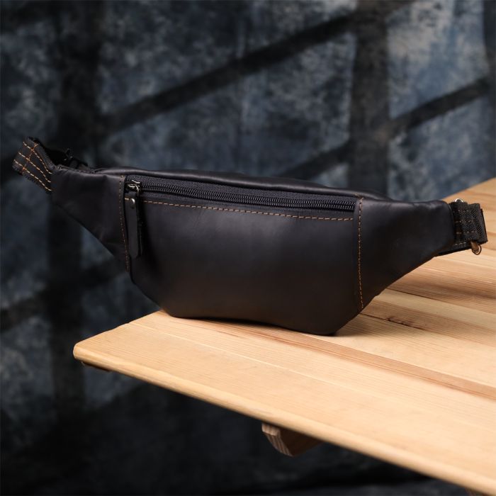 Сумка Shvigel Из натуральной кожи Черная (23120) изображение 9