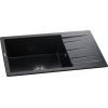 Мийка кухонна GRANADO NAVIA black shine з сифоном (775*495mm.) (gr3801) зображення 2