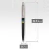 Ручка шариковая Parker JOTTER 17 Originals UKRAINE Black CT BP Трезубец син-желтый (15632_T0016u) изображение 3