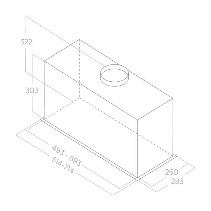 Вытяжка кухонная Elica LANE SENSOR BLMAT/A/52 изображение 3