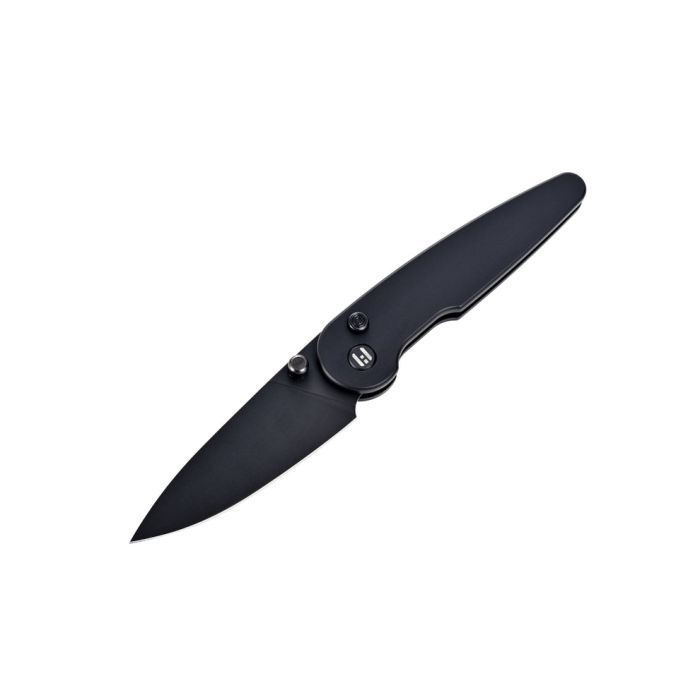 Ніж Hightron Birdidi, D2, алюміній, чорний, чорний клинок (HK06BLK) зображення 2