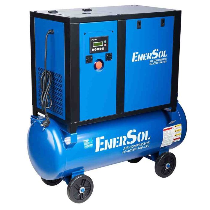 Компресор Enersol гвинтовий ES-AC560-100-1SS, 560 л/хв, 3 кВт, 119.0 кг (ES-AC560-100-1SS) зображення 3