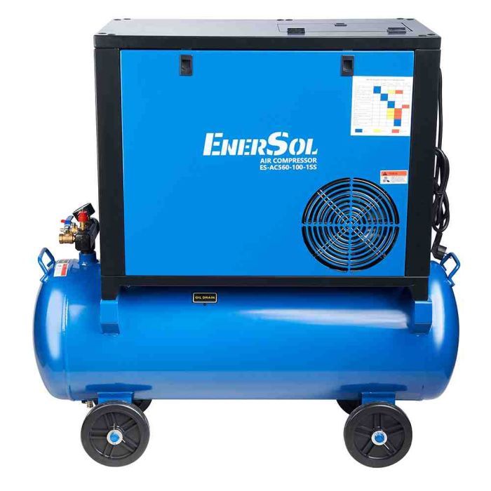 Компресор Enersol гвинтовий ES-AC560-100-1SS, 560 л/хв, 3 кВт, 119.0 кг (ES-AC560-100-1SS) зображення 4