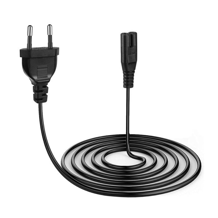 Кабель питания C7 3m black ColorWay (CW-CBP086-BK) изображение 3
