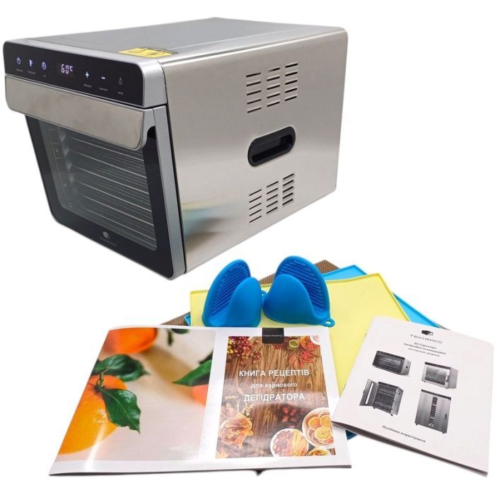 Сушка для овощей и фруктов Tekhniko DH-08A-SS изображение 6