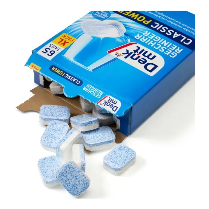 Таблетки для посудомоечных машин DenkMit Classic 65 шт. (4066447793192/4066447807028) изображение 3