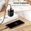 Дата кабель USB 3.0 AM to USB-C 0.5m 3A US184 black Ugreen (20881) изображение 3