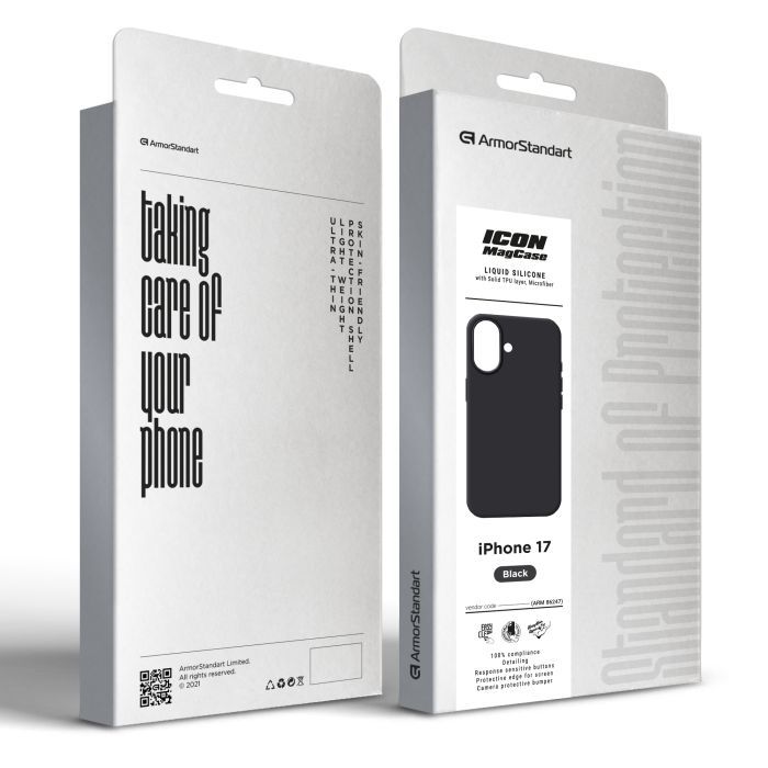 Чехол для мобильного телефона Armorstandart ICON2 MagCase Apple iPhone 17 White (ARM86673) изображение 2