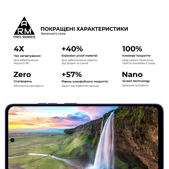 Скло захисне Armorstandart Pro Motorola G56 5G (ARM86586) зображення 5