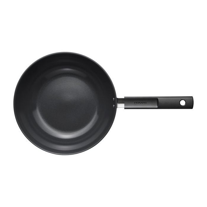 Сковорода Fiskars ВОК Hard Face 28 см 4,5 л (1075523) изображение 3