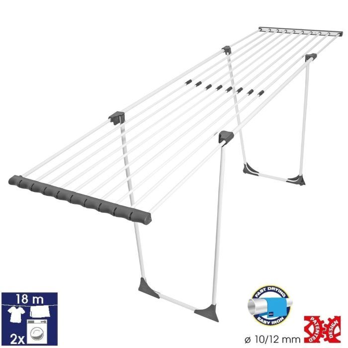 Сушилка для белья Casa Si CasaFlex 18 White (CS92159B04) (DAS303507) изображение 5 Сушилка для белья Casa Si CasaFlex 18 White (CS92159B04) (DAS303507) изображение 5