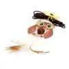 Іграшка для котів Hippie Pet Сова з мотузкою коричнева 2 м (HIPCT2401060RU)