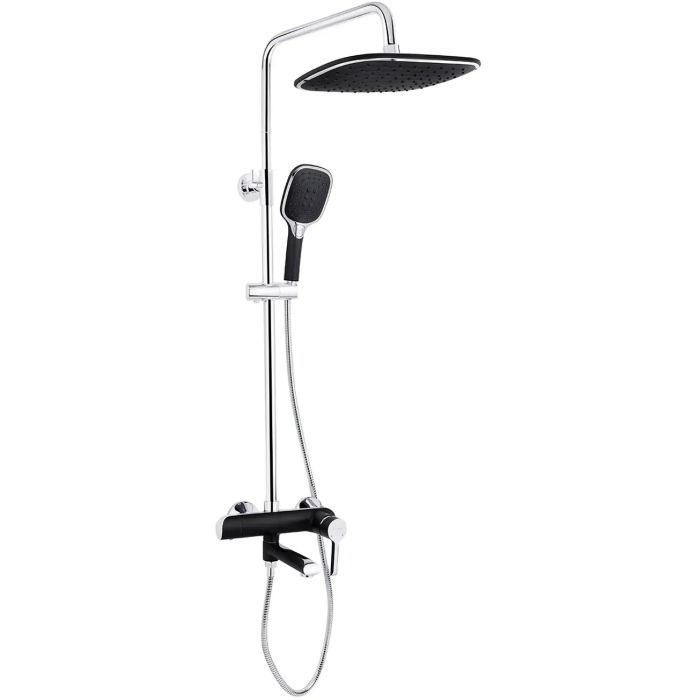 Душовий гарнітур Kroner Essen-SCH063 + змішувач Essen-SCH030 + змішувач Essen-SCH010 (CVS30219) зображення 2