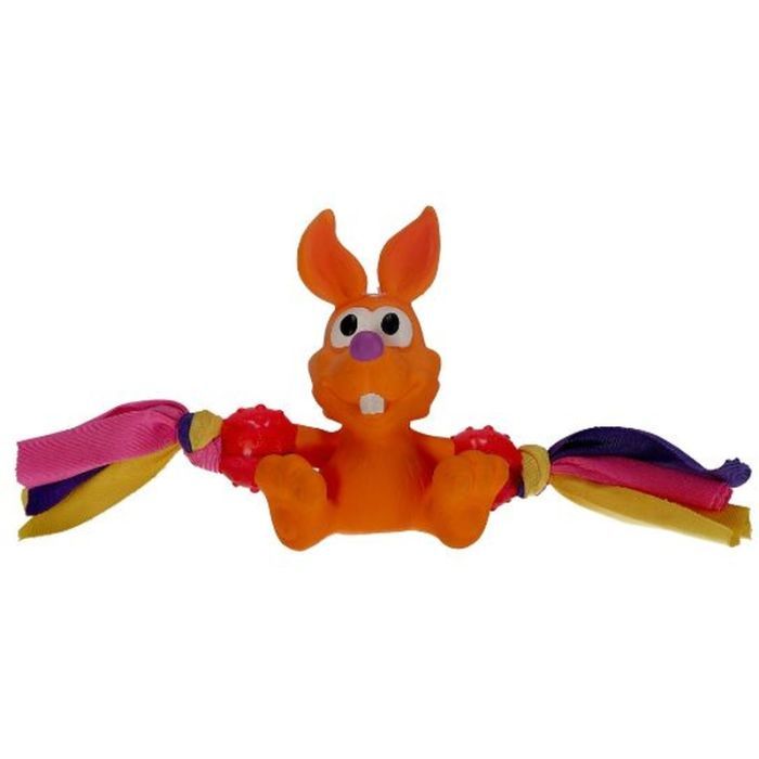 Игрушка для собак MISOKO&CO Кролик разноцветный 5.5 см (BEITR00083)
