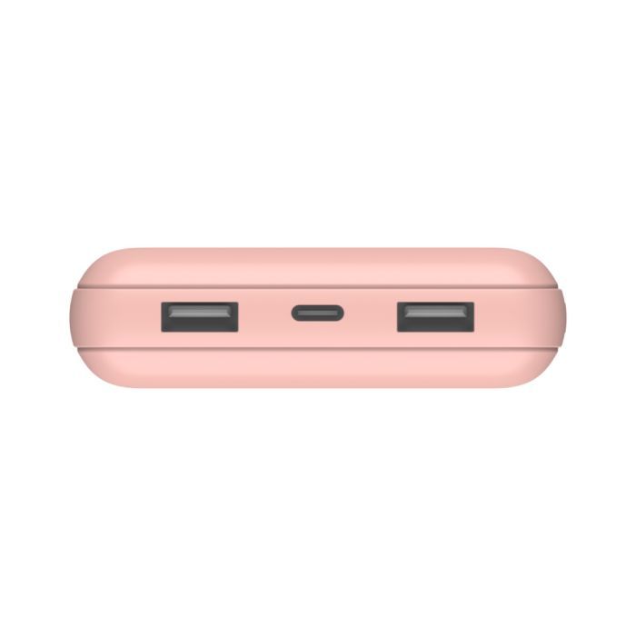 Батарея универсальная Belkin 20000mAh 15W, Dual USB-A, USB-C Rose Gold (BPB012BTRG) изображение 6