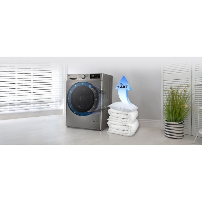 Стиральная машина LG F4Y7ES5P изображение 6