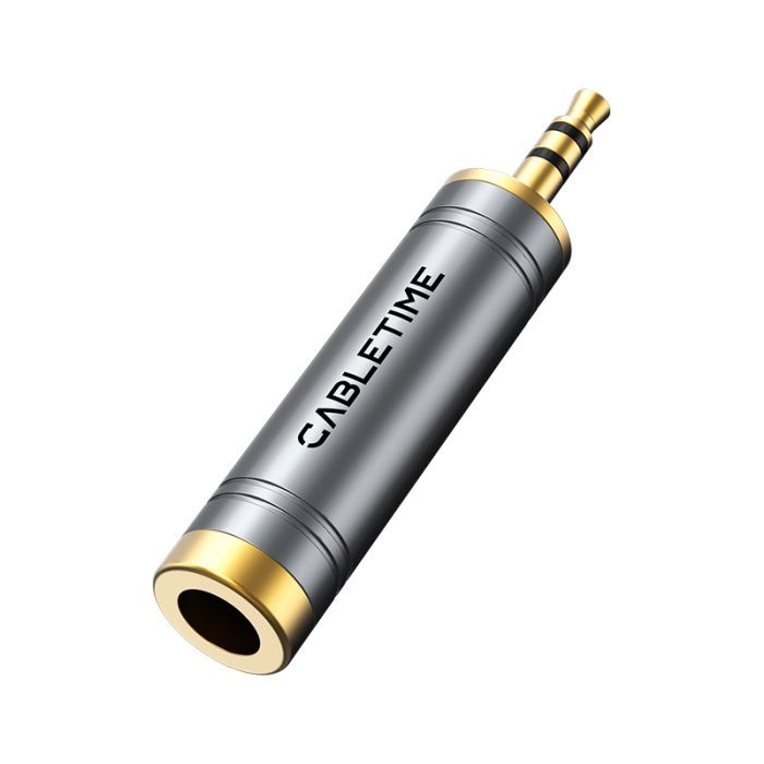 Переходник 3.5mm M to 6.35mm F Cabletime (CA915132)