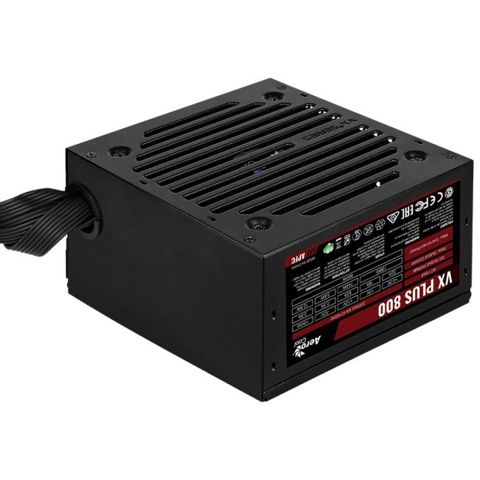 Блок питания AeroCool 800W VX Plus Stealth (ACPN-VS80AEY.12) изображение 4