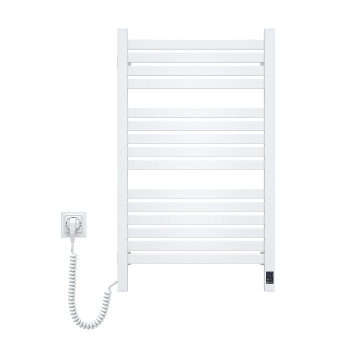 Сушарка для рушників Navin Авангард Х, 800х480, Wi-Fi, білий, лівобічна (12-172155-4880) зображення 5