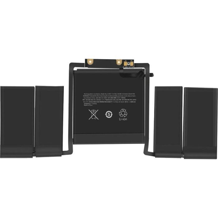 Аккумулятор для ноутбука Apple A1819, 49.2Wh (4314mAh), 6cell, 11.41V, Li-Pol AlSoft (A71127)