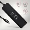 Концентратор AXAGON USB-C to 4xUSB 3.0 black (HUE-C1C) зображення 5