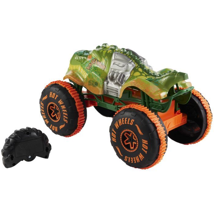 Радиоуправляемая игрушка Hot Wheels Автомодель Monster Trucks Rageasaur 1:15 (JBH03) изображение 2