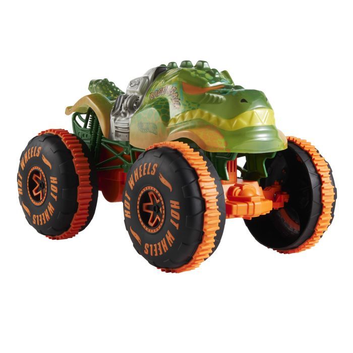 Радиоуправляемая игрушка Hot Wheels Автомодель Monster Trucks Rageasaur 1:15 (JBH03) изображение 3