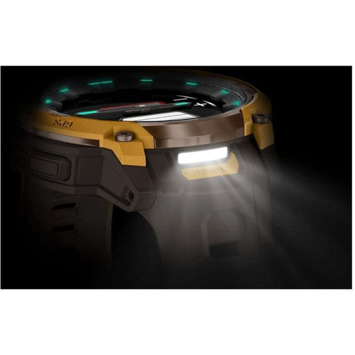 Смарт-часы Garmin Instinct Crossover AMOLED, BronzeSunburst/Cocoa, GPS смарт-годинник (010-03398-01) изображение 12