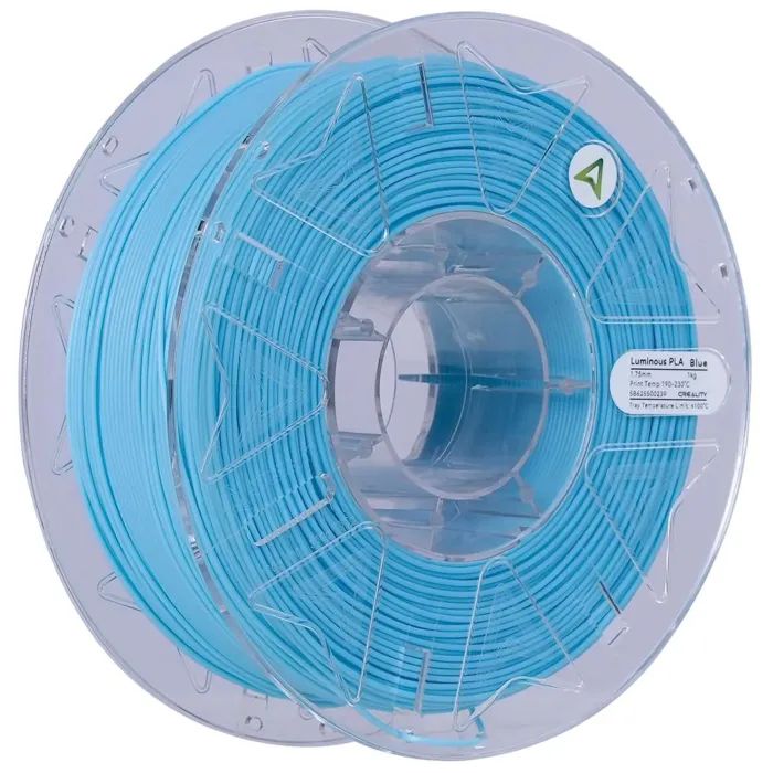 Пластик для 3D-принтера Creality PLA Hyper Luminous 1.75mm, 1kg, blue (3301010540)