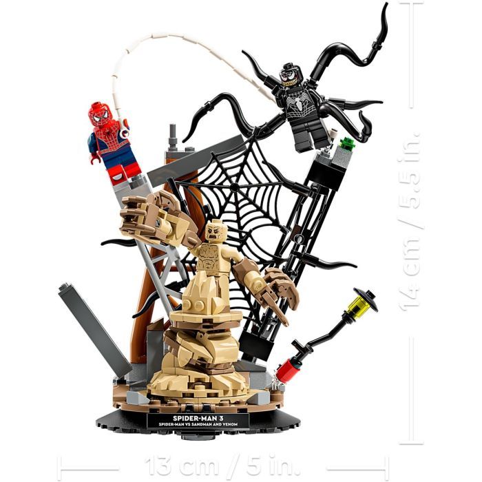 Конструктор LEGO Super Heroes Легендарное сражение: Человек-паук vs. Песчаный человек (76334) изображение 3