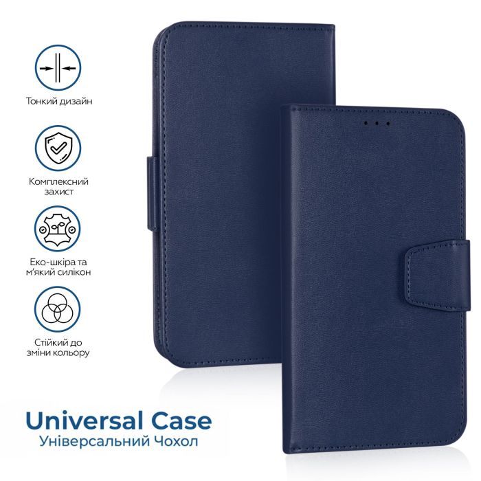 Чехол для мобильного телефона XoKo Book Universal Smartphone 6.0-6.2" Blue (XK-UNCS-BL62) изображение 11