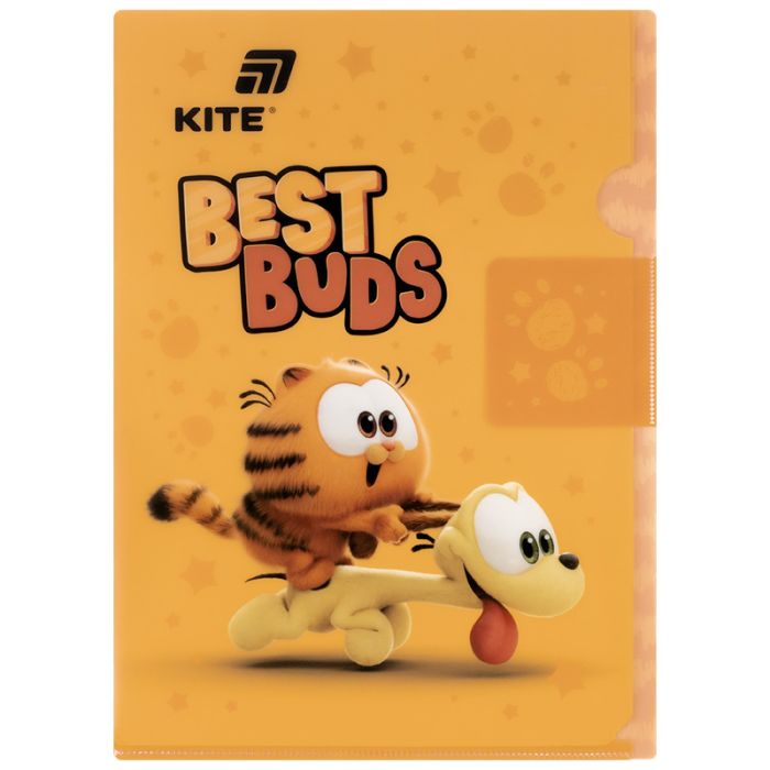 Папка - куточок Kite із клапаном A4 Garfield- 2 (GF25-248-2)