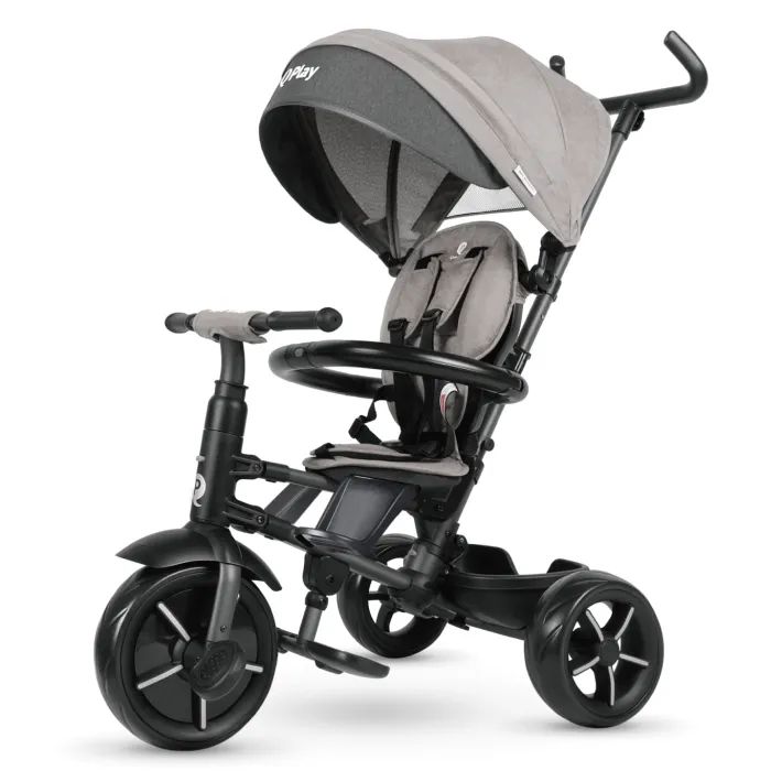 Детский велосипед QPlay Rito Star Black складаний триколісний (S380-11RitoStarBlack) изображение 2